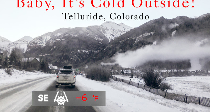 Cold Conditions Ideal for Snow Making
