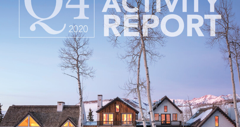 2020 Telluride Real Estate Activity Report Q4