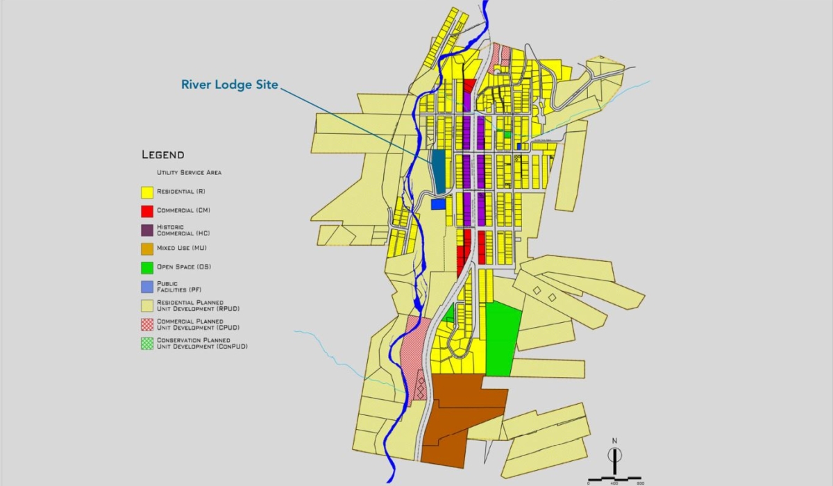 Rico, Colorado - Town Zoning Map